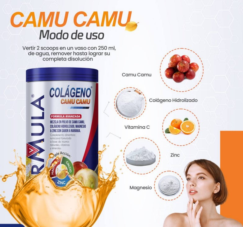 Colágeno Hidrolizado + Vitamina C + Mg + Zn – 1.1 kg