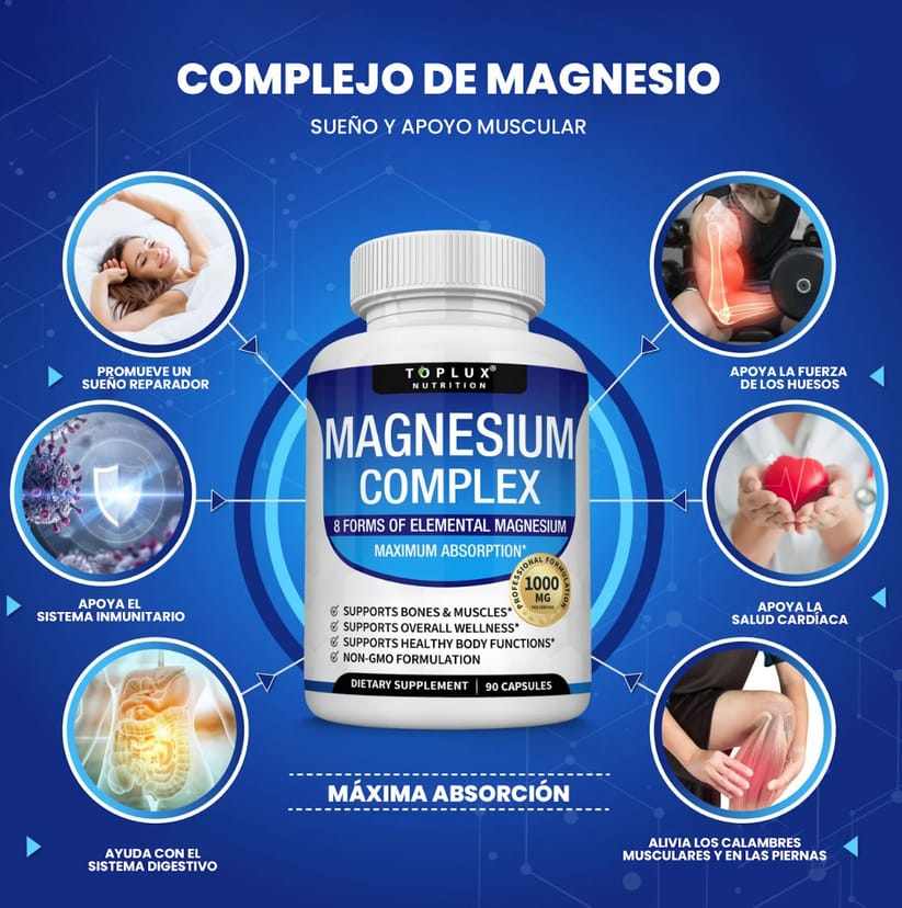 SUPLEMENTO COMPLEJO DE MAGNESIO