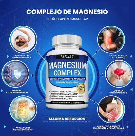 SUPLEMENTO COMPLEJO DE MAGNESIO